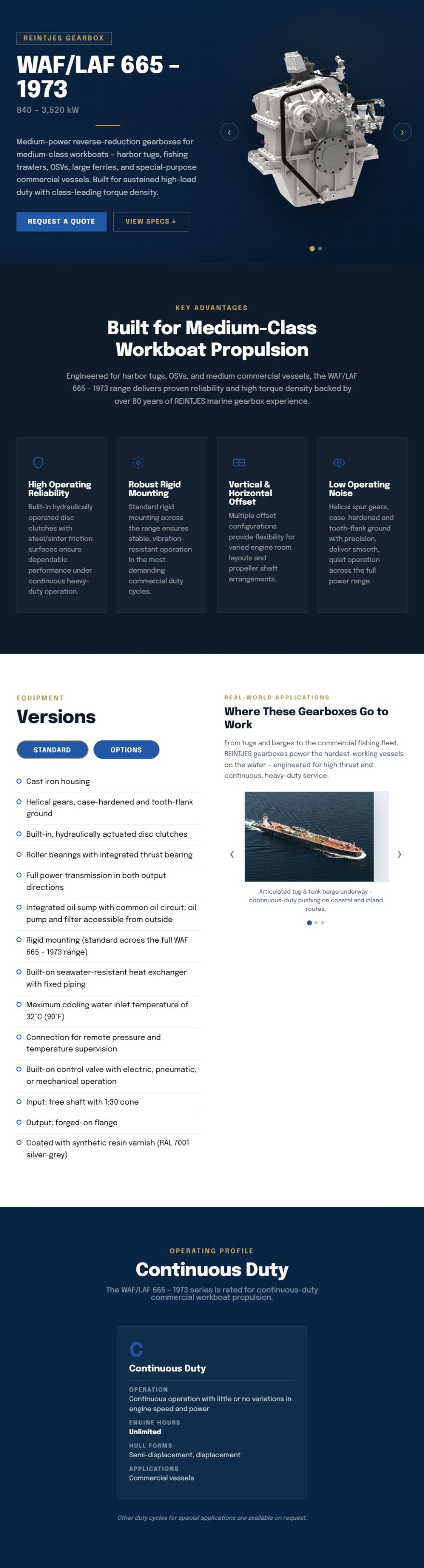 Karl Senner WAF 665 product page