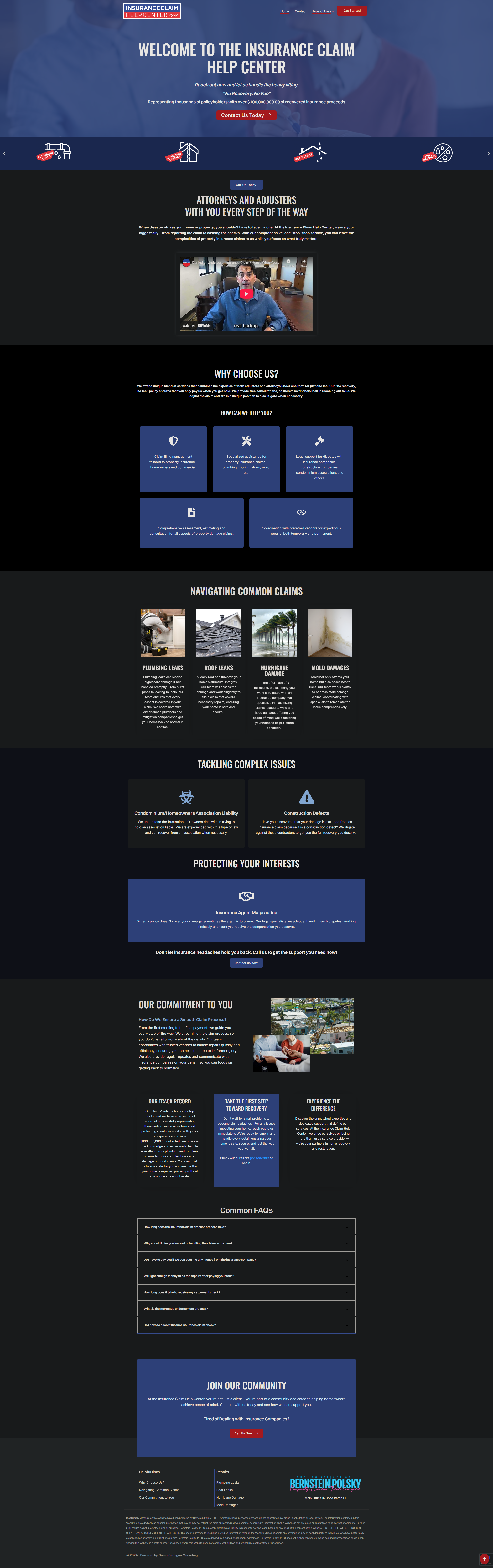 Insurance Claim Help Center